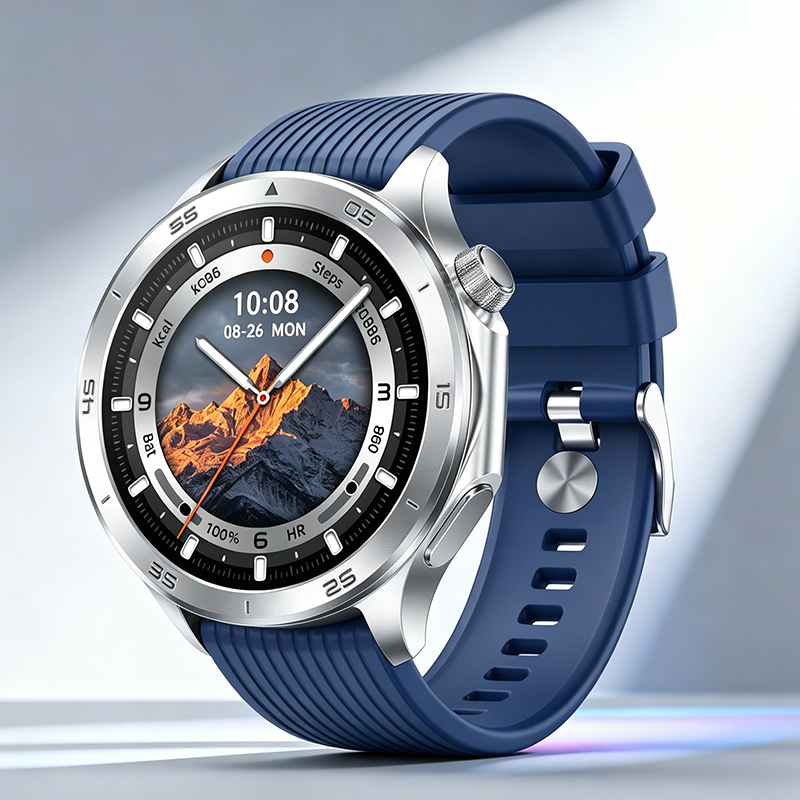 Timex Watches Smartwatch - สำหรับ OPPO นาฬิกา X สมาร์ทวอทช์ผู้ชายธุรกิจระดับไฮเอนด์ผู้ชายโทรผ่านบลูทูธ IP68
