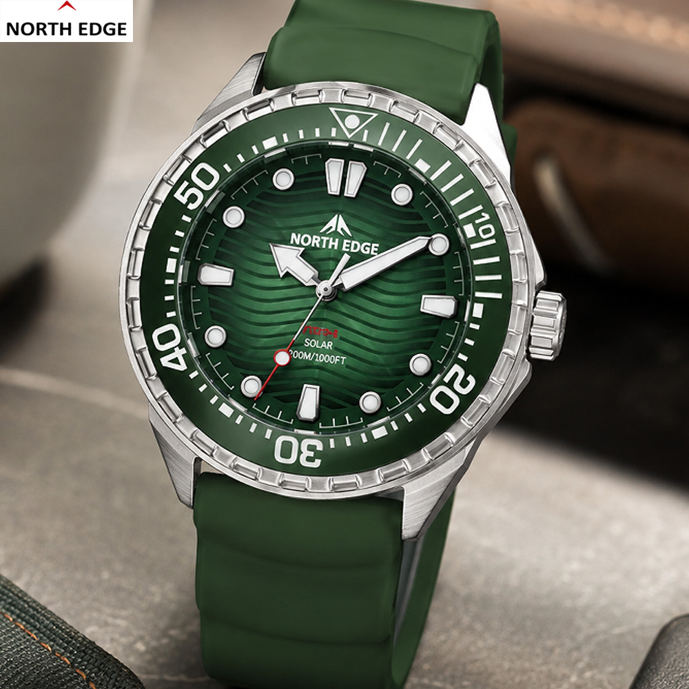Altimeter Compass Watch - นาฬิกาข้อมือดิจิตอลสำหรับผู้ชาย NORTH EDGE TRITON รุ่น Outdoor