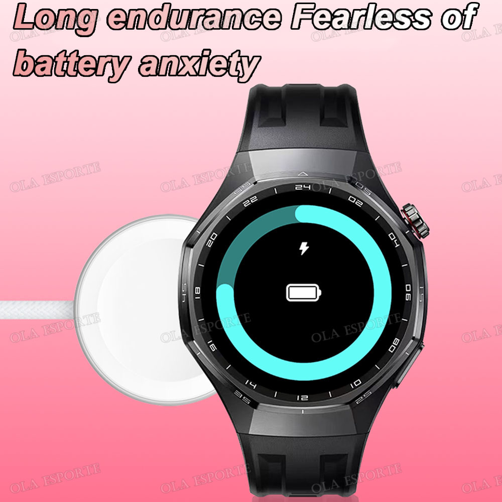 Smartwatch Watches For Women With Gps - สมาร์ทวอทช์กีฬาสำหรับผู้ชายและผู้หญิง หน้าจอ HD พร้อมฟังก์ชัน ECG+PPG โทรผ่านบลูทูธ