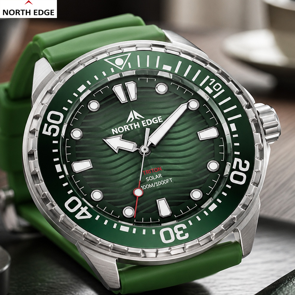 Altimeter Compass Watch - นาฬิกาข้อมือผู้ชาย NORTH EDGE TRITON รุ่น Military