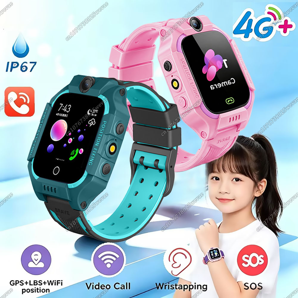 Smartwatch Watches For Kids With Gps - นาฬิกาอัจฉริยะสำหรับเด็ก 5G รุ่นใหม่ปี 2026 พร้อมระบบ GPS,