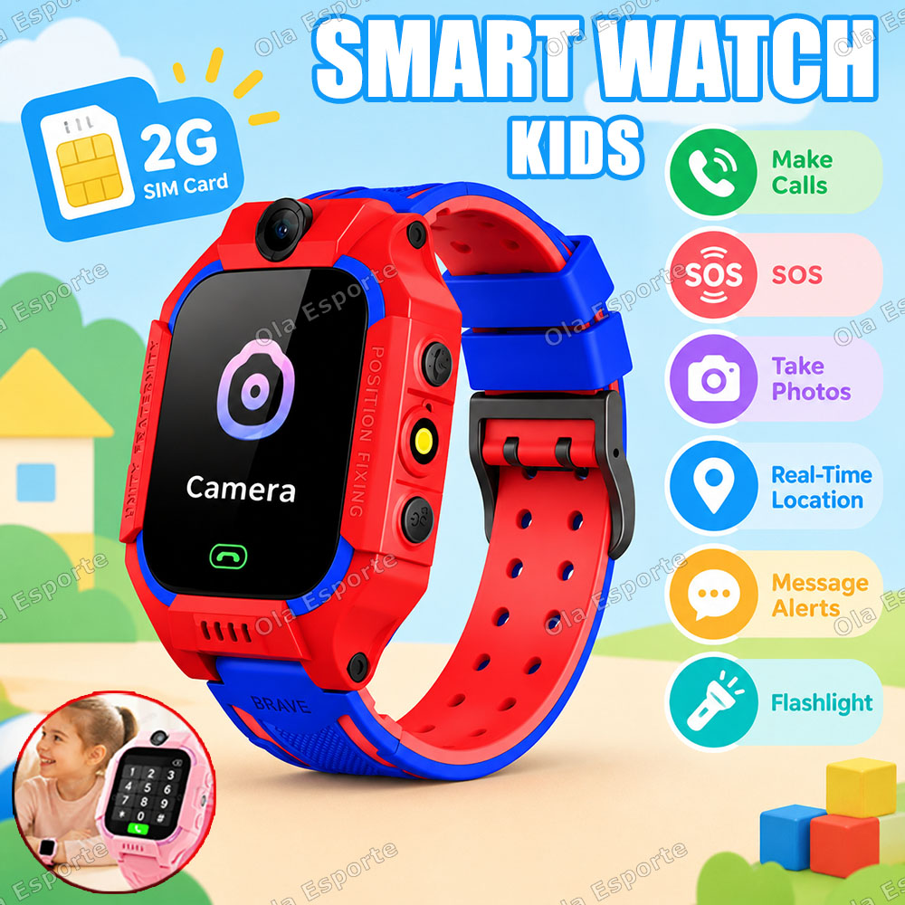 Smartwatch Watches For Kids With Gps - 2027 นาฬิกาอัจฉริยะสำหรับเด็ก 2G/5G รุ่นใหม่ พร้อม GPS