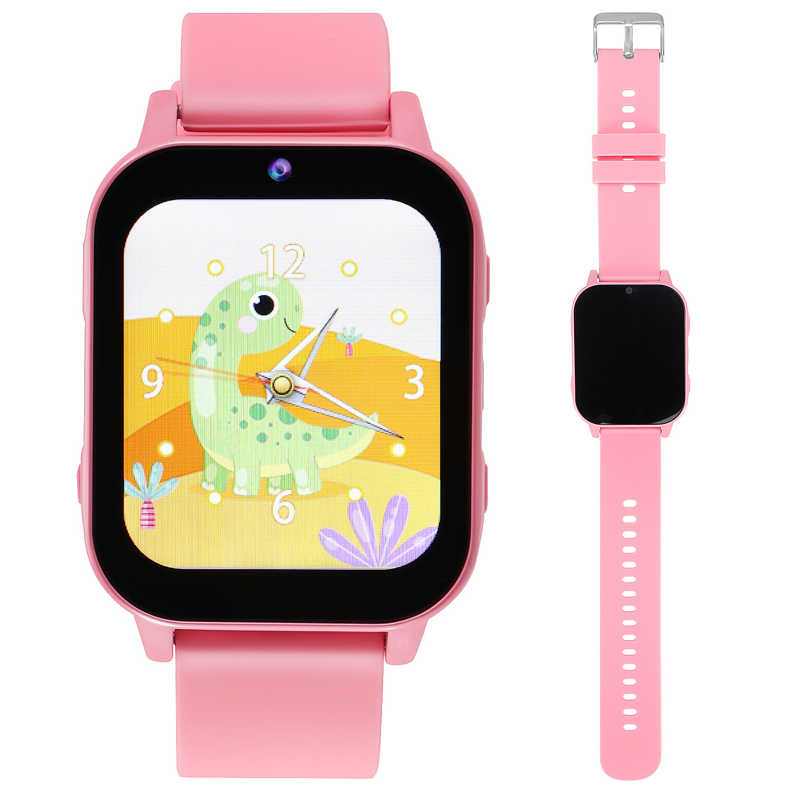 Smartwatch Digital Watches For Kid Girl - นาฬิกาดิจิทัลสำหรับเด็กผู้ชายและเด็กผู้หญิง นาฬิกาข้อมืออัจฉริยะเพื่อการเรียนรู้ พร้อมเกม ฟังก์ชันจับเวลา แบตเตอรี่ใช้งานได้นาน น้ำหนักเบา
