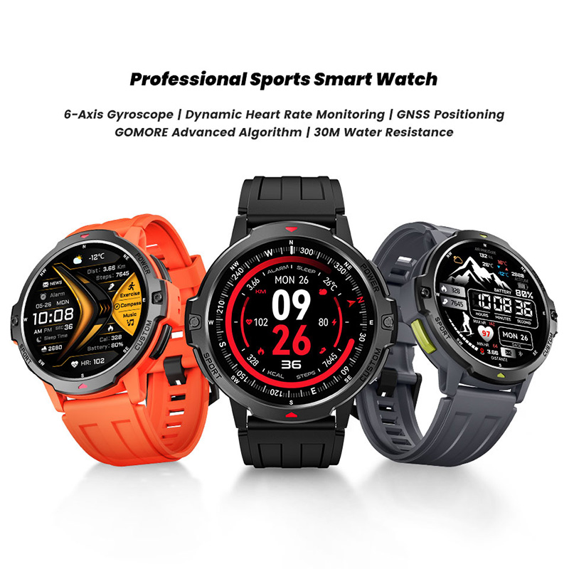 ใหม่ 6 แกนไจโรสโคปทหาร GPS สมา - Timex Watches Smartwatch บทวิจารณ์และราคา