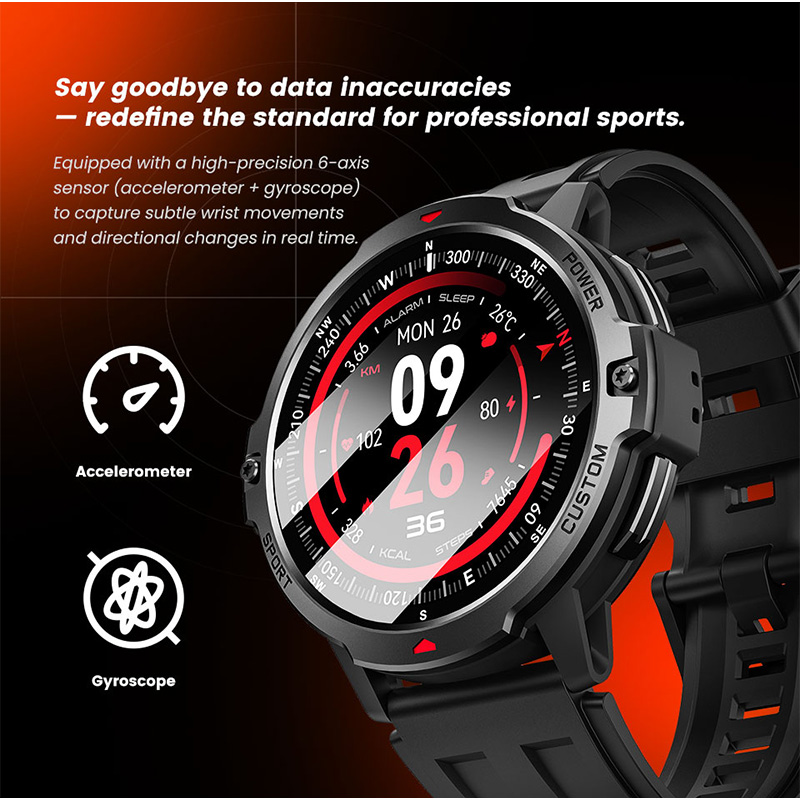 ใหม่ 6 แกนไจโรสโคปทหาร GPS สมา - Timex Watches Smartwatch บทวิจารณ์และราคา