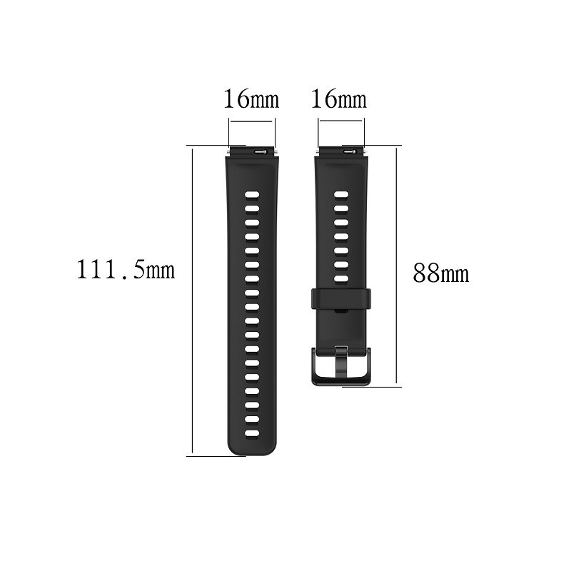 16มม.สำหรับนาฬิกา Huawei Band  - Timex Watches Smartwatch บทวิจารณ์และราคา