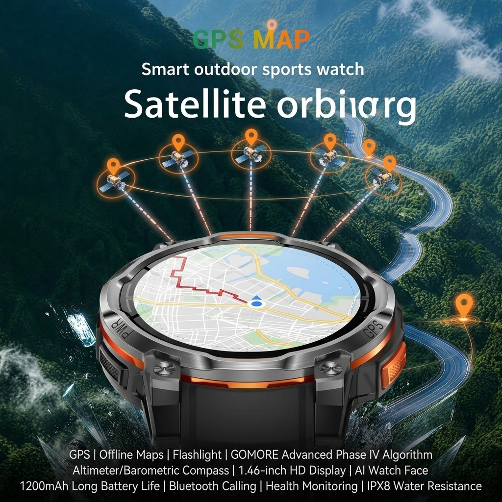 VWAR สมาร์ทวอทช์ GPS สำหรับกิจ - Watch Vs Smartwatch บทวิจารณ์และราคา