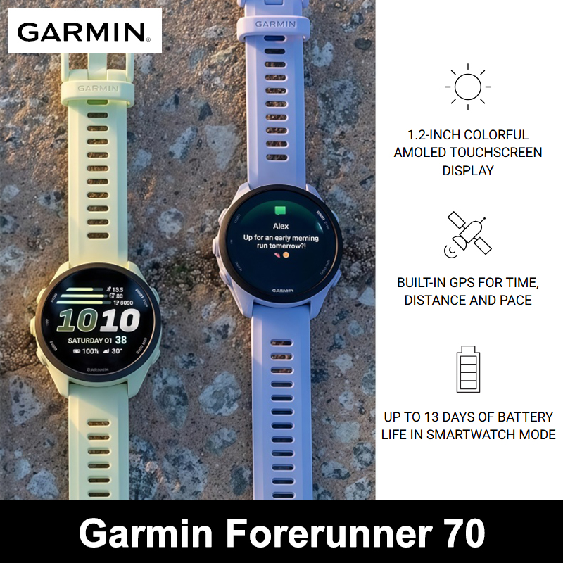 Garmin Forerunner 70 GPS สมาร์ - Timex Watches Smartwatch บทวิจารณ์และราคา