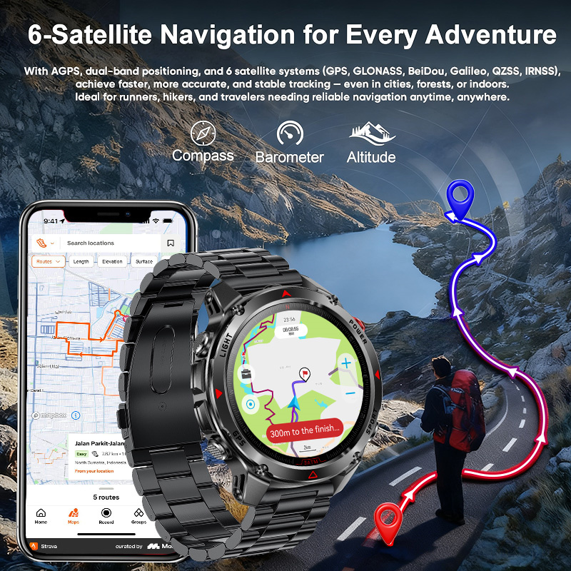 นาฬิกาอัจฉริยะ Forerunner 570  - Altimeter Compass Watch บทวิจารณ์และราคา