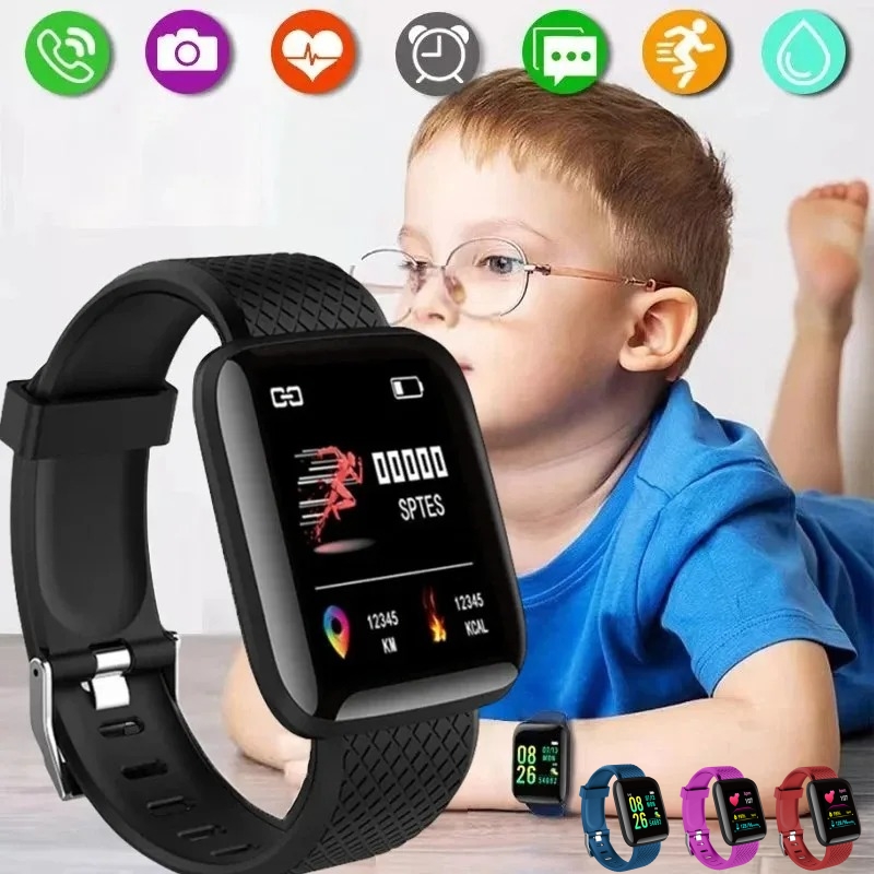 สมาร์ทวอท์ชกีฬาฟิตเนสนาฬิกาเด็ - Smartwatch Digital Watches For Kid Girl บทวิจารณ์และราคา