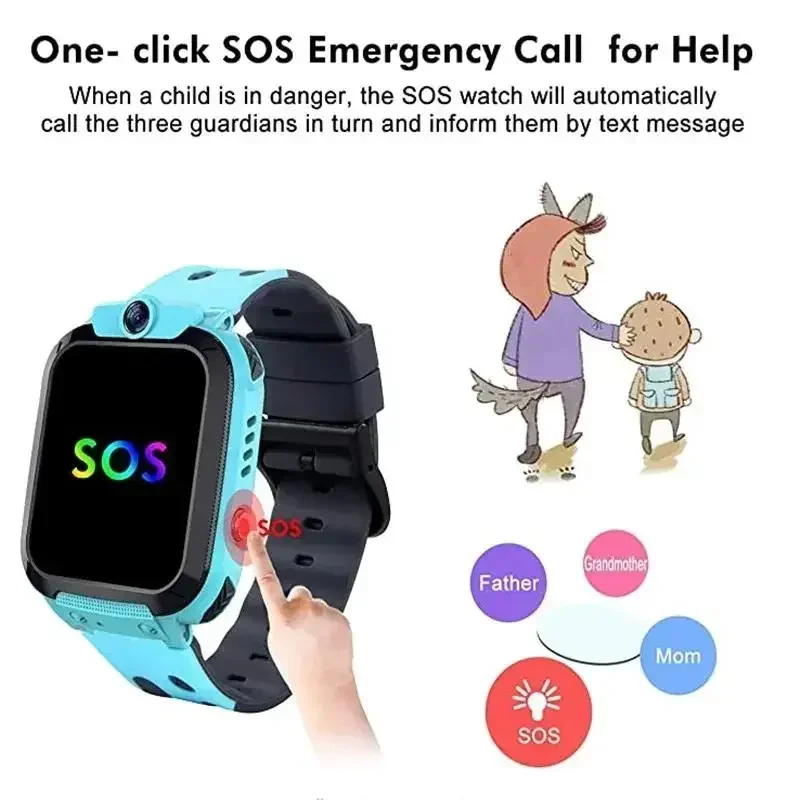 สมาร์ทวอทช์กันน้ำ Lenovo สำหรั - Smartwatch Watches For Kids With Gps บทวิจารณ์และราคา