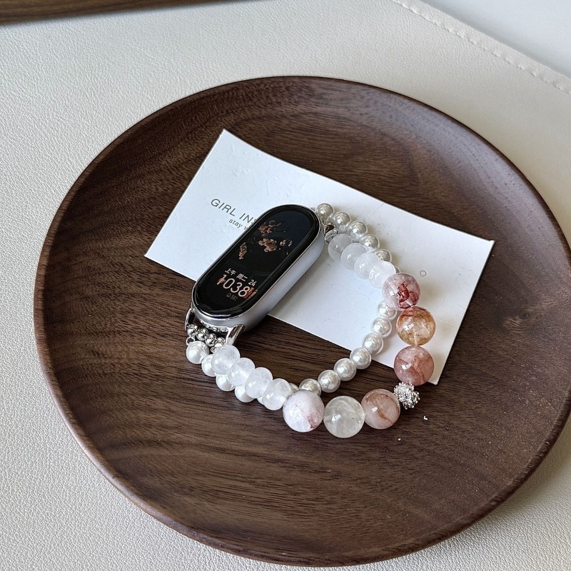 สร้อยข้อมือคริสตัลมุกธรรมชาติส - Smartwatch Vintage Watches For Women บทวิจารณ์และราคา