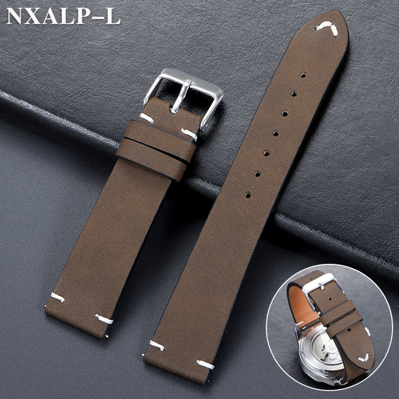 หนังวินเทจนาฬิกา 20 มม.22 มม.H - Watches Rolex Smartwatch บทวิจารณ์และราคา