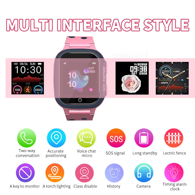 เด็กดูสมาร์ทนาฬิกาอัจฉริยะกันน - Smartwatch Digital Watches For Kid Girl บทวิจารณ์และราคา