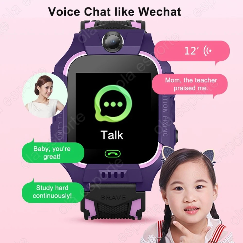 สมาร์ทวอทช์เด็ก 4G หน้าจอสัมผั - Smartwatch Watches For Kids With Gps บทวิจารณ์และราคา