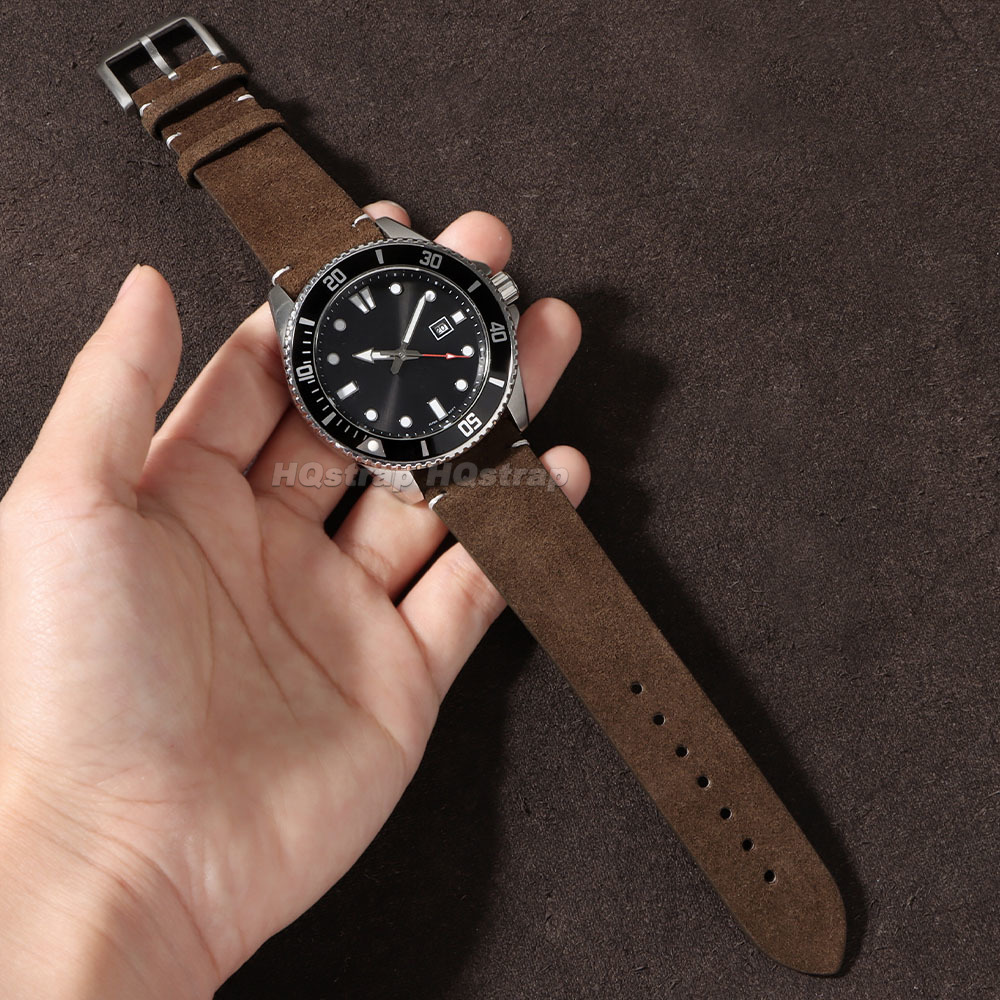 20 มม.22 มม.หนังนิ่มหนังสายนาฬ - Smartwatch Vintage Watches For Women บทวิจารณ์และราคา