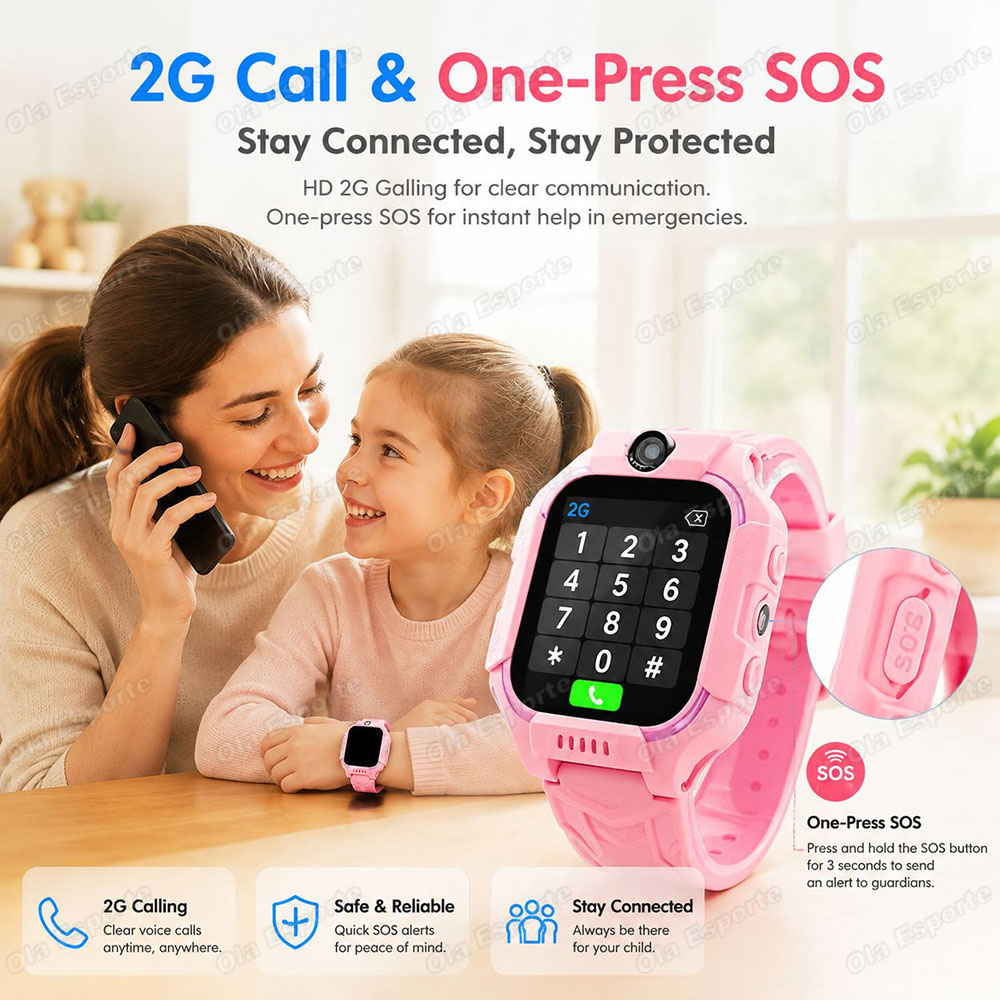 นาฬิกาอัจฉริยะสำหรับเด็ก 5G รุ - Smartwatch Watches For Kids With Gps บทวิจารณ์และราคา