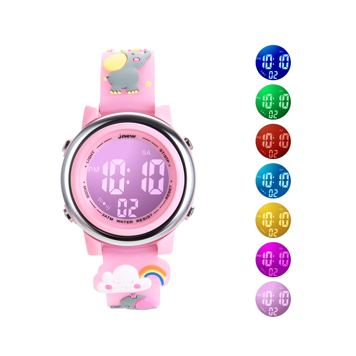 อุทัย H120 เด็กการ์ตูนกีฬานาฬิ - Smartwatch Digital Watches For Kid Girl บทวิจารณ์และราคา