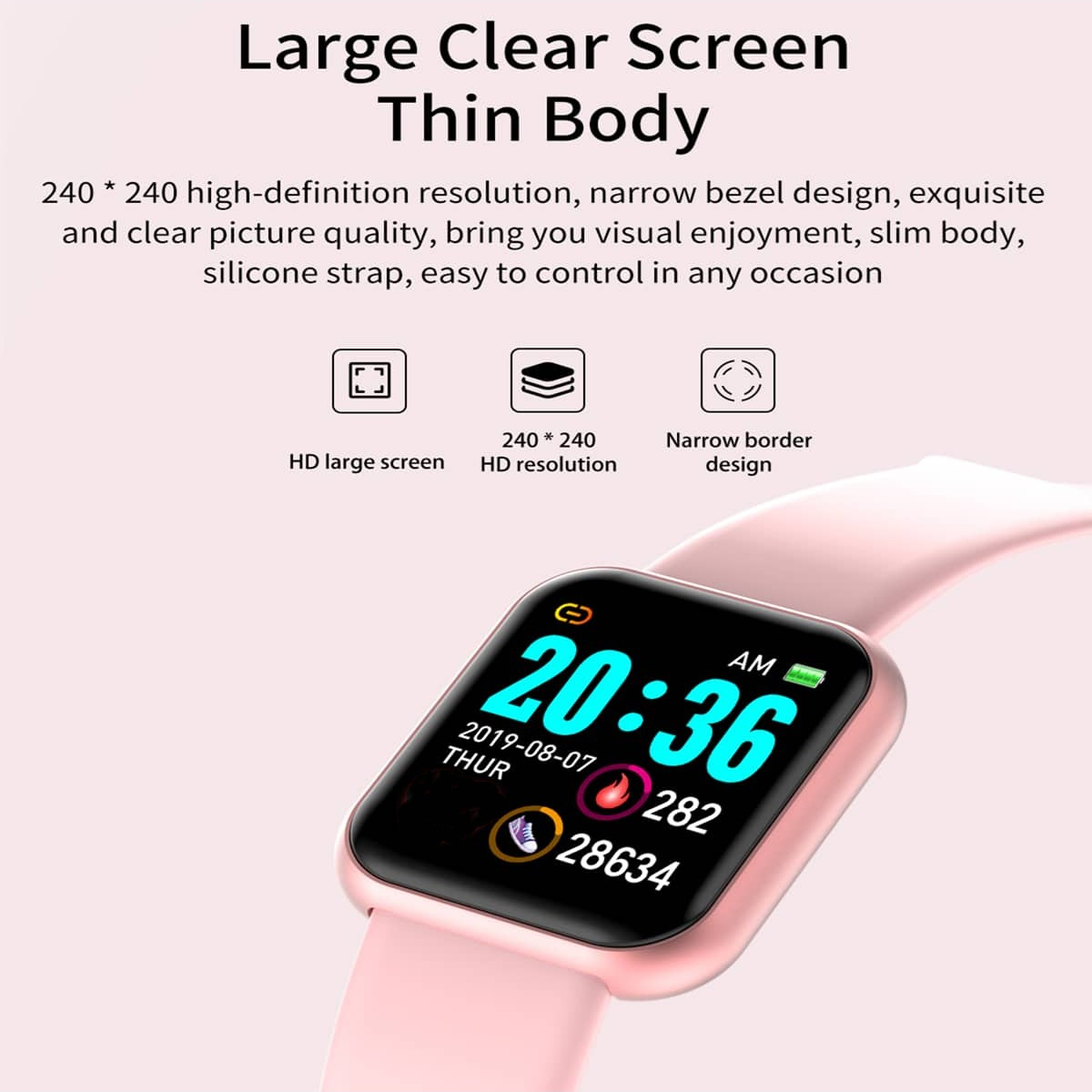 2025 ใหม่นาฬิกาดิจิตอลสมาร์ท L - Smartwatch Digital Watches For Kid Girl บทวิจารณ์และราคา