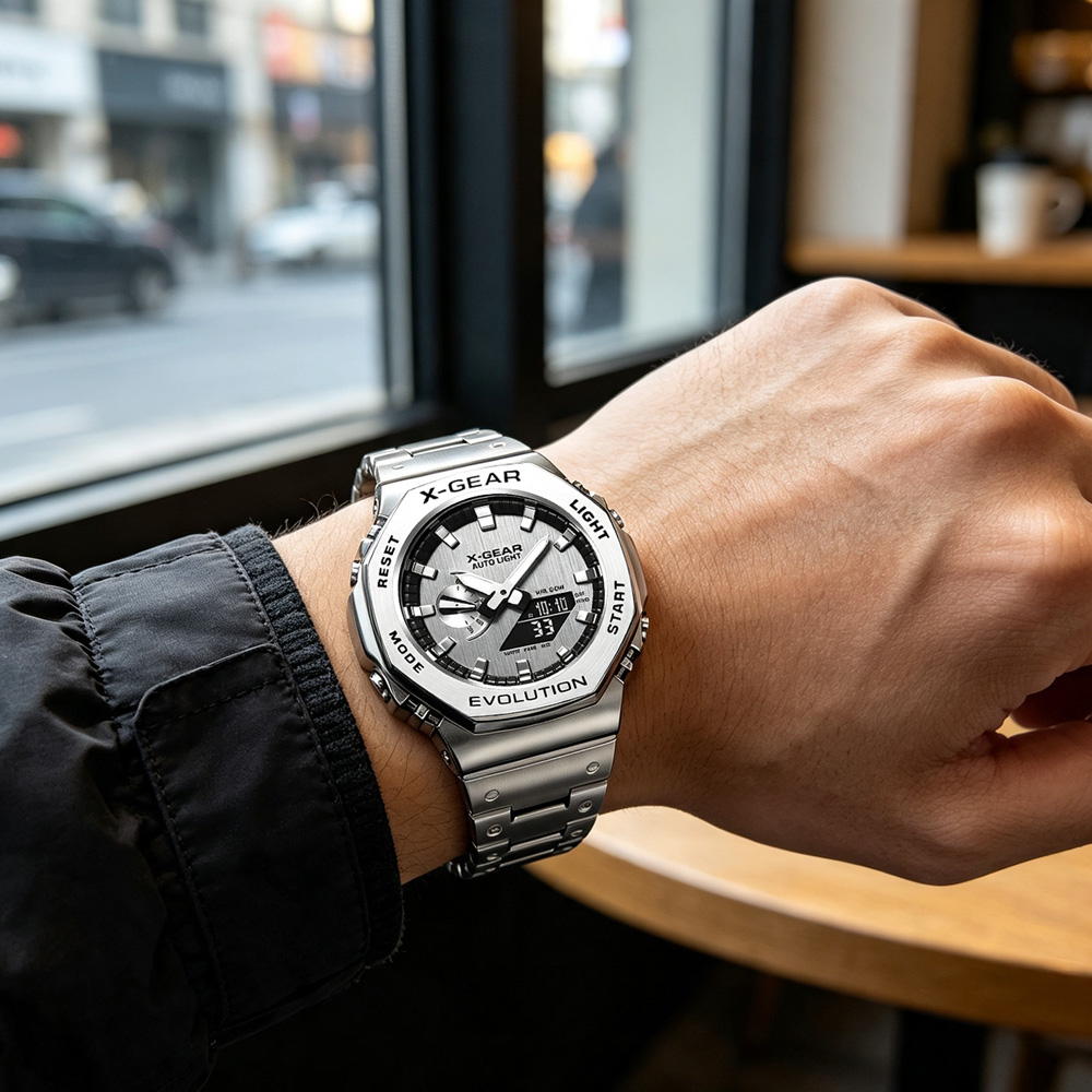 นาฬิกากีฬาดิจิตอล X-GEAR หน้าจ - Smartwatch Watches For Girls บทวิจารณ์และราคา