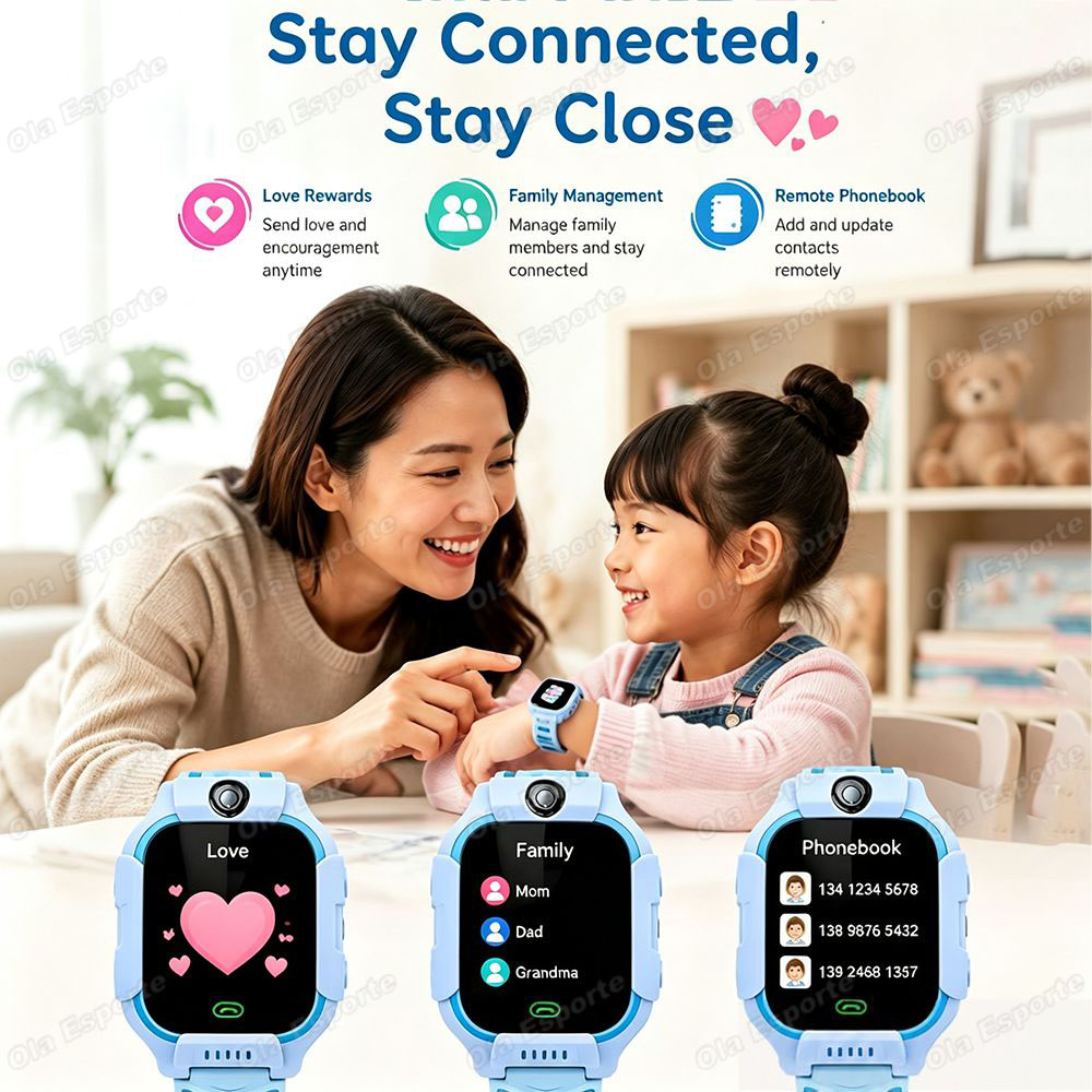 2027 นาฬิกาอัจฉริยะสำหรับเด็ก  - Smartwatch Watches For Kids With Gps บทวิจารณ์และราคา