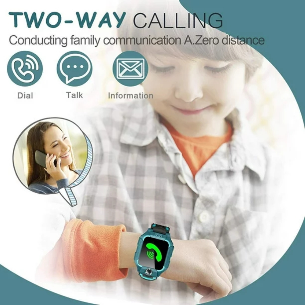 เด็กแบบใหม่สมาร์ทวอท์ช2G SOS L - Smartwatch Watches For Kids บทวิจารณ์และราคา