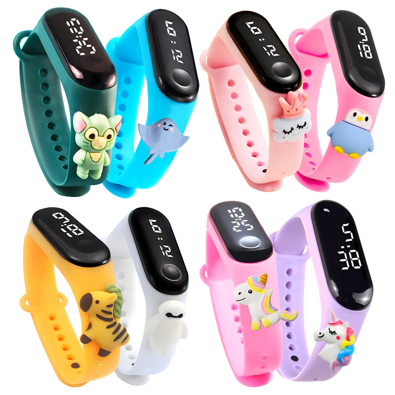 นาฬิกาสปอร์ตเด็กสุดหรู กันน้ำ  - Smartwatch Digital Watches For Kid Girl บทวิจารณ์และราคา