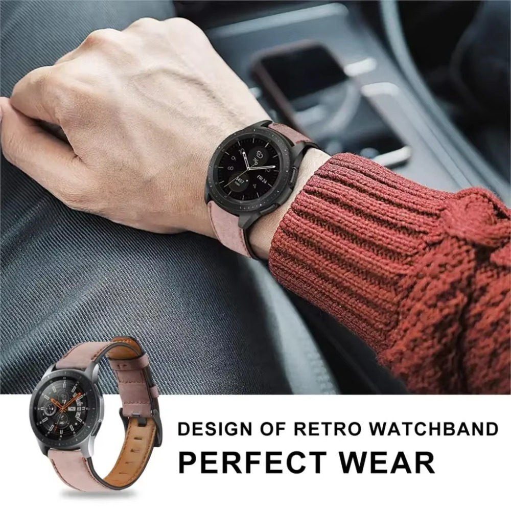 สายหนังสไตล์วินเทจสำหรับ Samsu - Smartwatch Vintage Watches For Women บทวิจารณ์และราคา